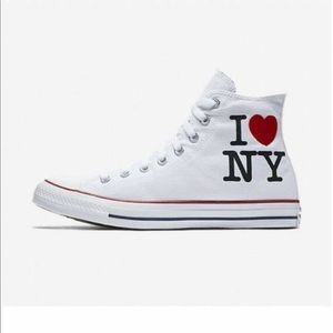Converse Chuck Taylor I Love New York White 7, 10
